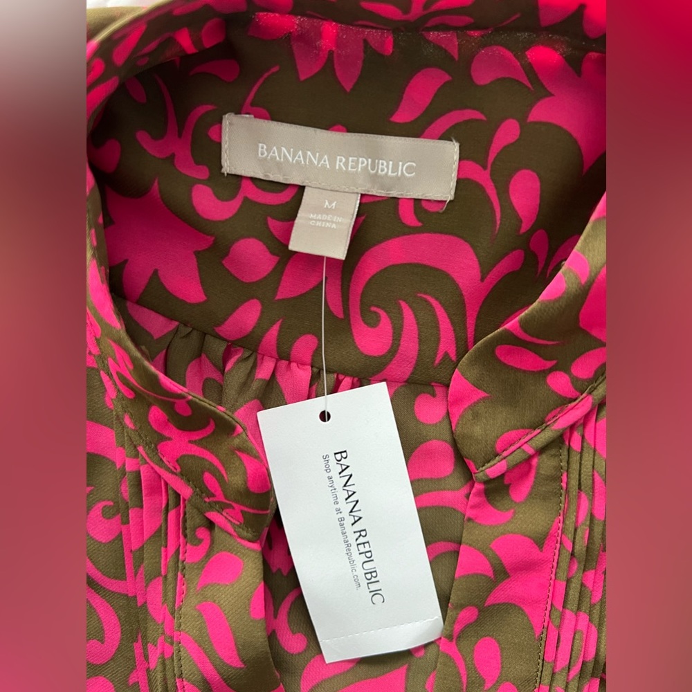 Banana Republic Bold Floral Blouse - Picture 12 of 14